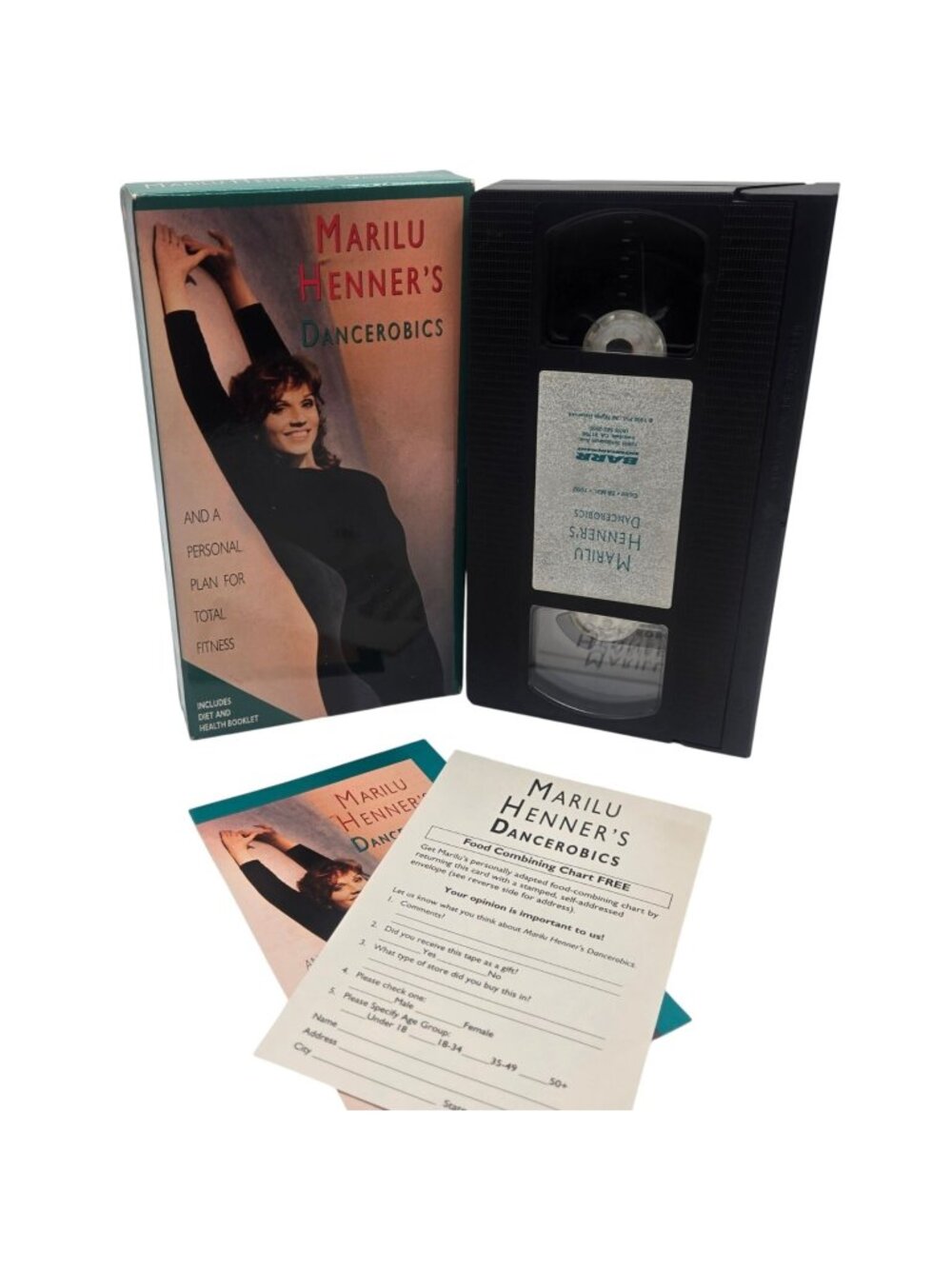 Marilu Henners Dancerobics VHS Workout 1992 Vintage Exercise Dance Aerobics